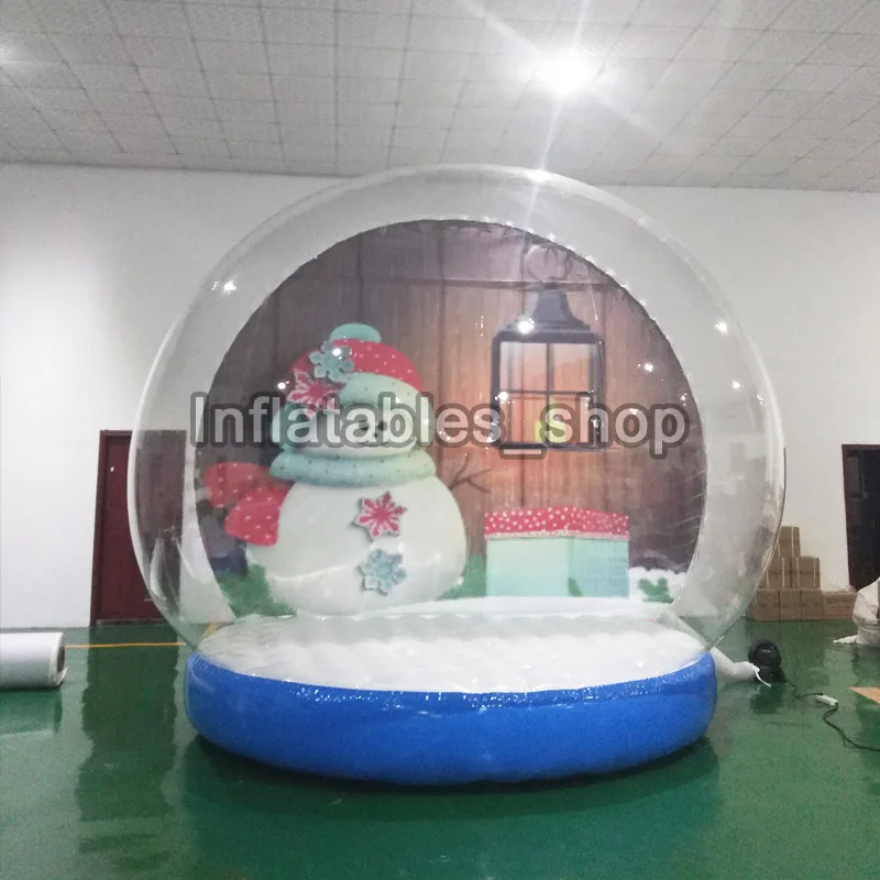 New Design Giant Inflatable Snow Globe Bubble Dome Tent With Blower 2M/3M/4M Human For Christmas Cheap Clear | Игрушки и хобби
