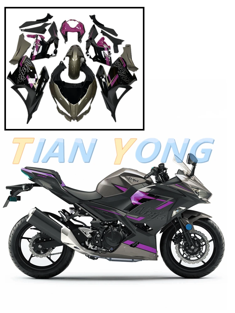 Для Kawasaki Ninja400 2018-2020 2019 детали для мотоциклов ABS инъекция полный корпус ABS краска обтекатель комплект Красочный корпус