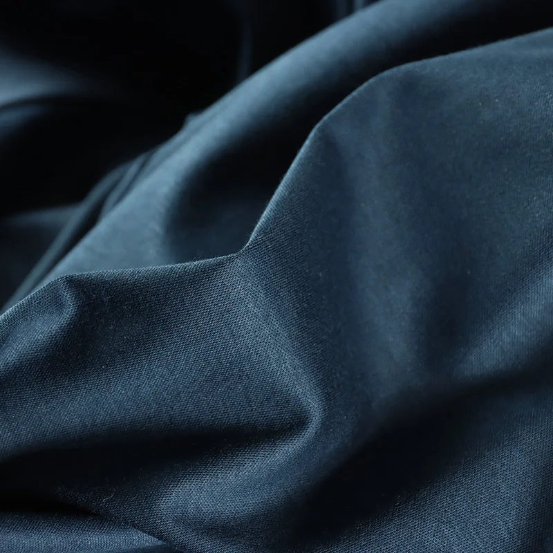 Mercerized Cotton Polo Shirt Men Long Sleeve Comfortable Brand Poloshirt Casual Wear Autumn Solid Color Hombre Loose Black | Мужская