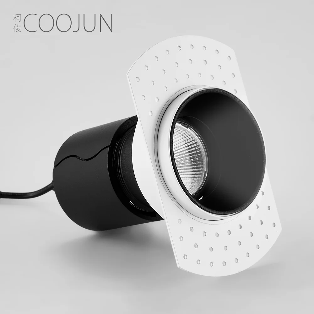 Светодиодный потолочный светсветильник льник COOJUN COB AC85-265V 7 Вт 12 алюминий