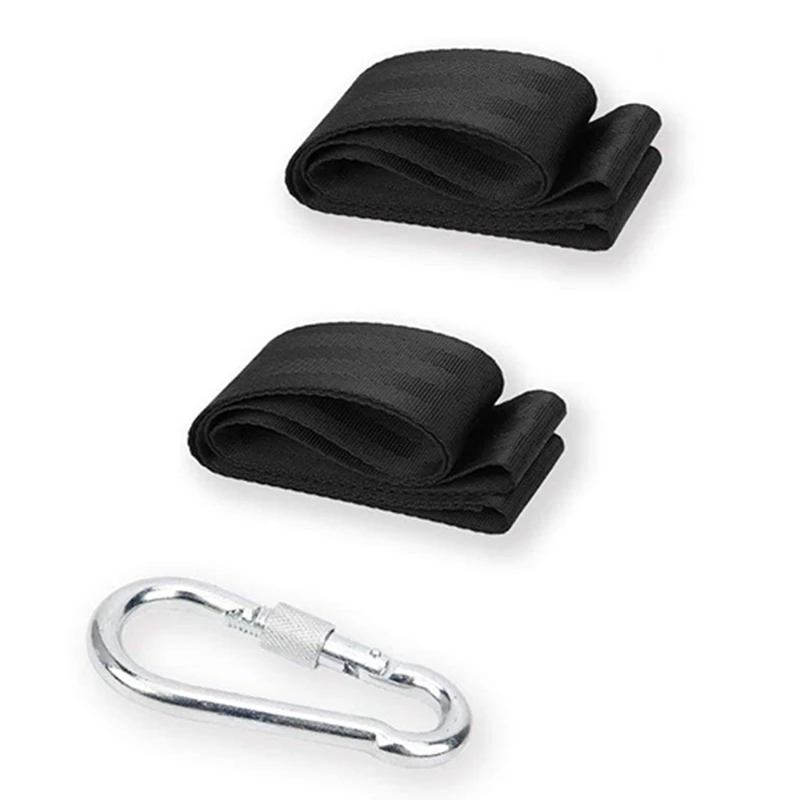 

Новый комплект якорных ремней для фитнеса, сверхпрочные усиленные ремни, для тренажерного зала, фитнеса, тренировок