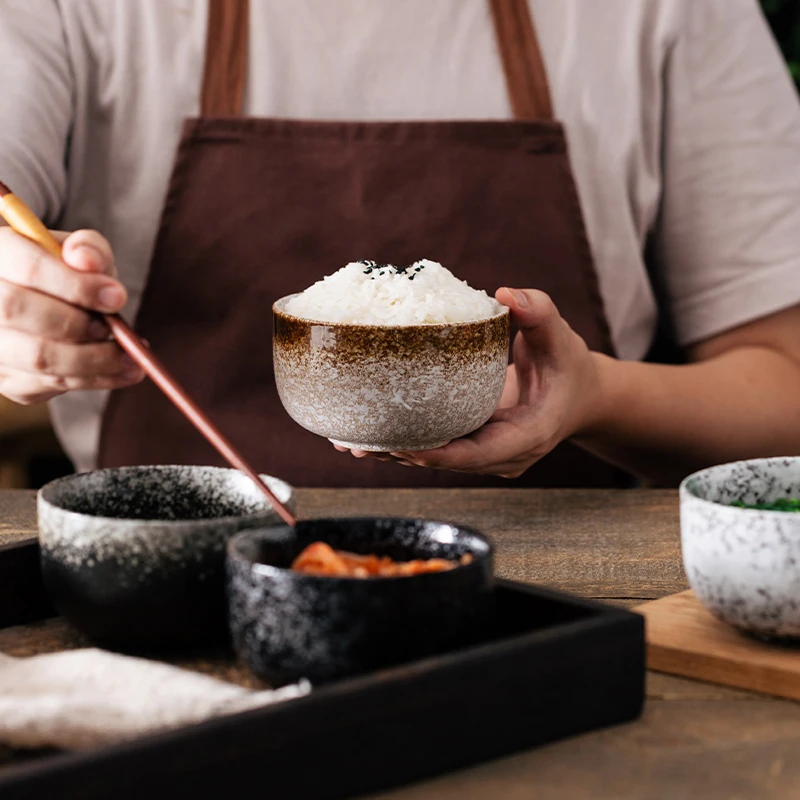 Керамические чаши в японском стиле 4 5 дюйма 6 дюймов фарфоровый кухонный суп