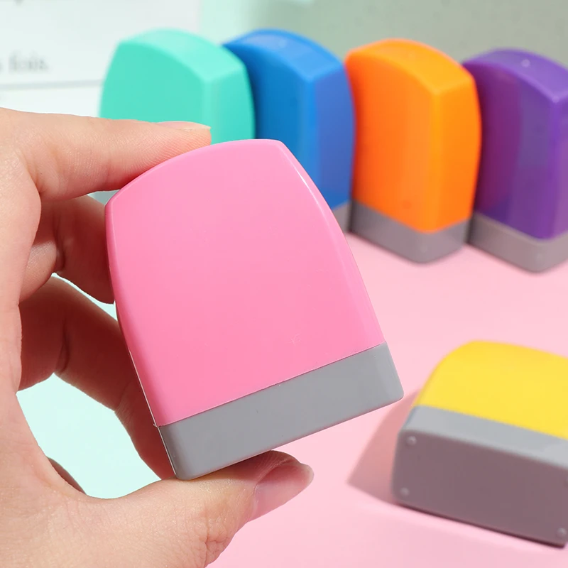 

Color Baby Name Stamp Toy For Children Name Student Clothes Chapte 33*13MM