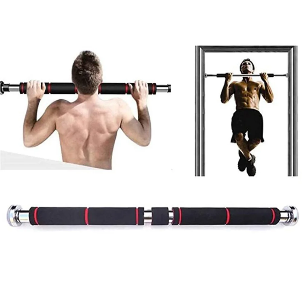 

200kg Door Horizontal Bars 60-100cm Steel Adjustable Training For Home Gym Workout Sport Fitness Pull Up Bar Equipments