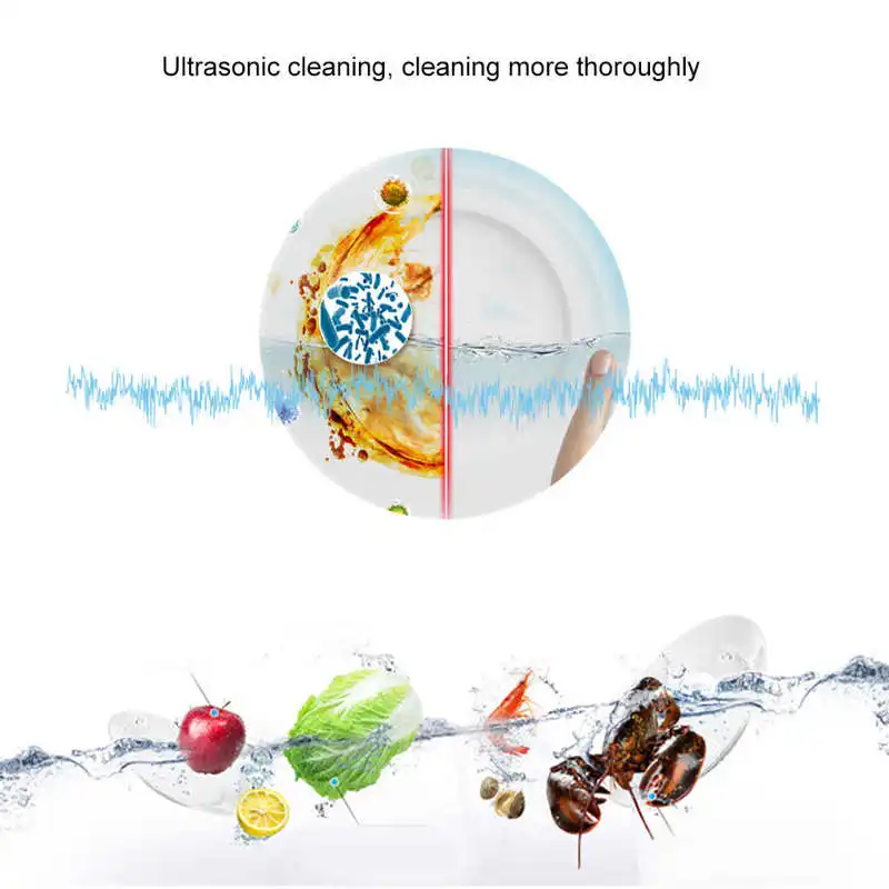 Multifunctional Household USB Mini Ultrasonic Dishwasher Dish Washing Machine Cleaner Cleaning | Бытовая техника