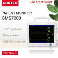contec patient monitor cms7000 cardiac machine vital signs icu ccu patient monitor free free infrared thermometer