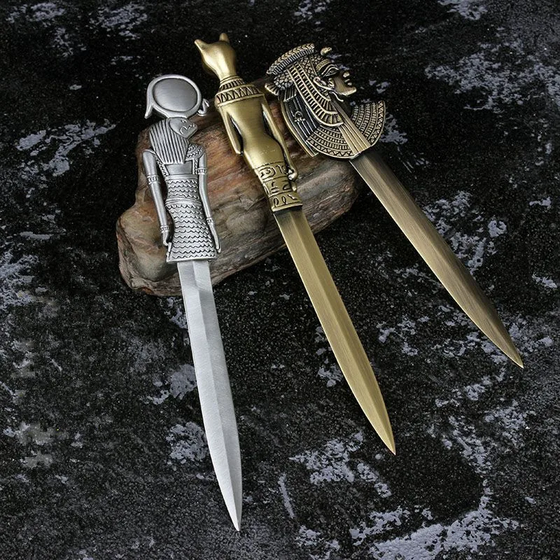 Старинная египетская винтажная открывалка для писем конверт нож резки бумаги в