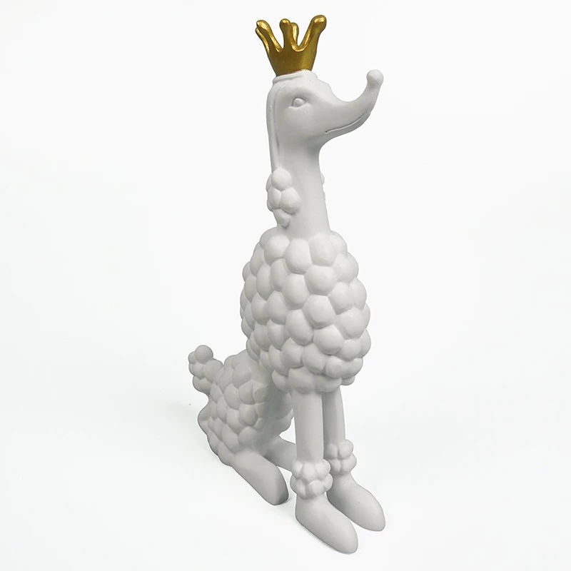 Художественная Скульптура животного-Ручная роспись коллекционный класс премиум