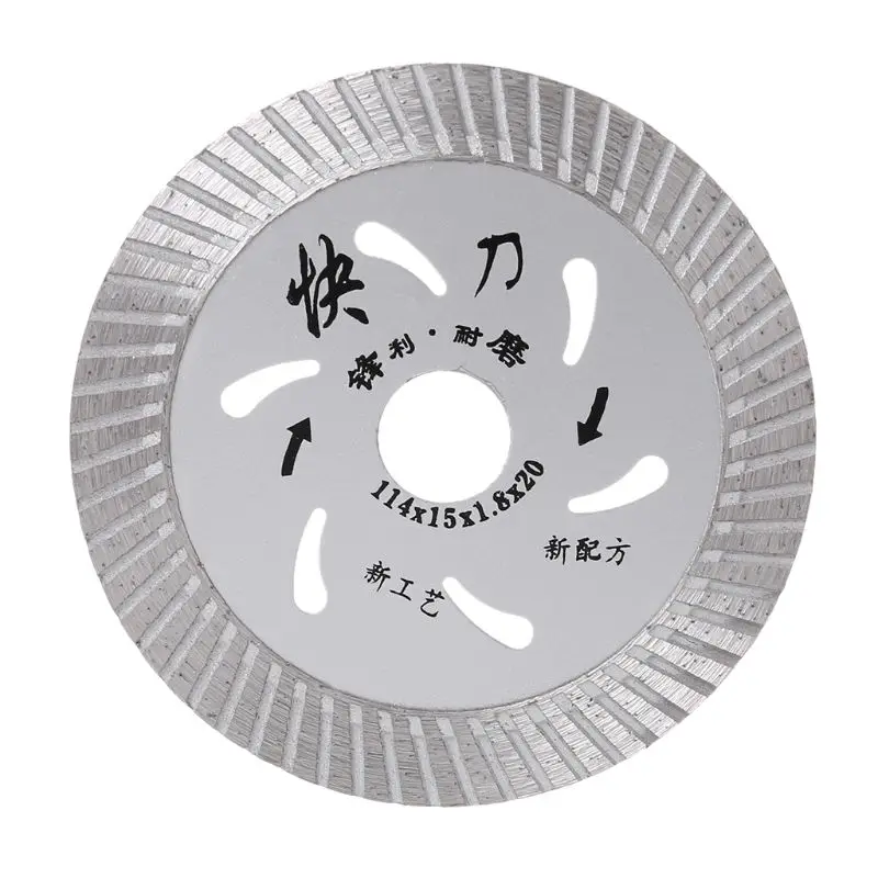 

105mm 4inch Ultrathin Diamond Turbo Circular Saw Blade Ceramic Tile Granite Cutter Disc Cutting Tool Dropshipping