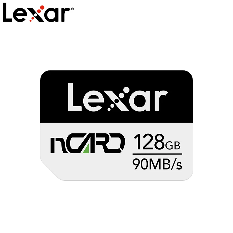 Новое поступление карта памяти Lexar Nano nCARD 64 ГБ 128 256 высокоскоростная макс. 90 МБ/с. NM