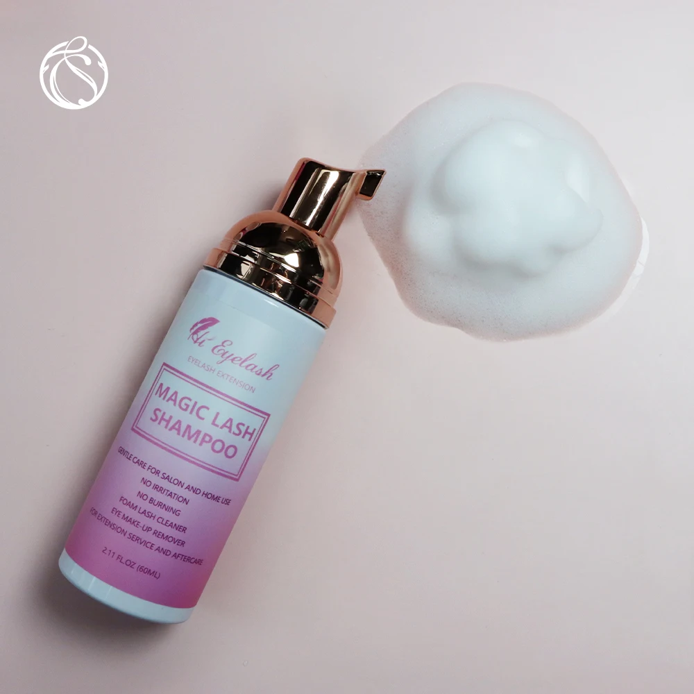 60 мл розовый ресниц шампунь профессиональный клей для наращивания Очищающая