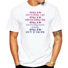 Дизайнерская бисексуальная футболка с надписью Still A Bi, Мужская одежда для фитнеса оверсайз, мужские и женские футболки, футболки, топы