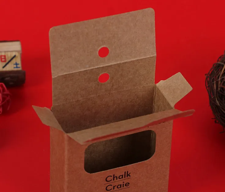Matte Printed brown corrugated cardboard square carton boxes custom scarf packaging box envelope ---DH10357 | Дом и сад