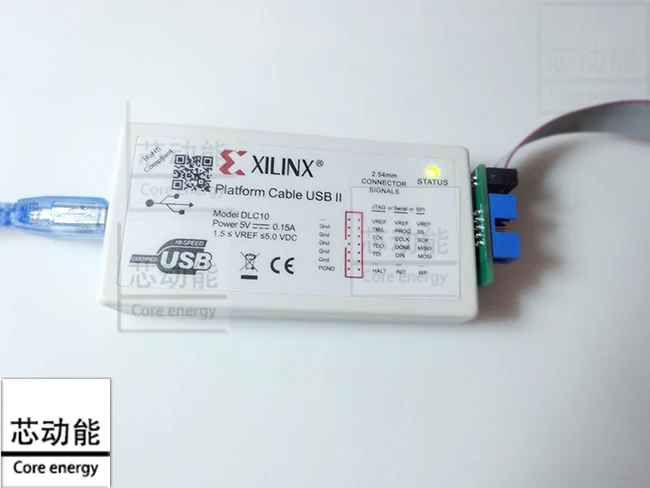 

HW-USB-II-G DLC10 Xilinx Downloader Cable Platform Cable USB II Emulator
