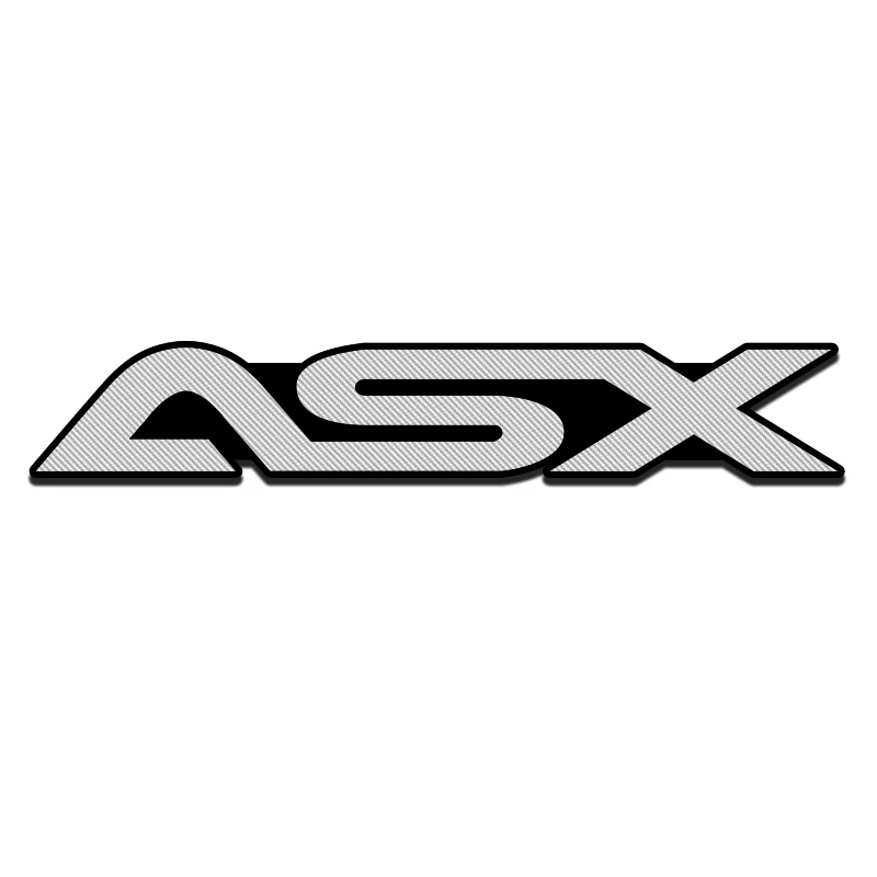 3D Автомобильная колонка стерео алюминиевая эмблема наклейка для mitsubishi ASX outlander