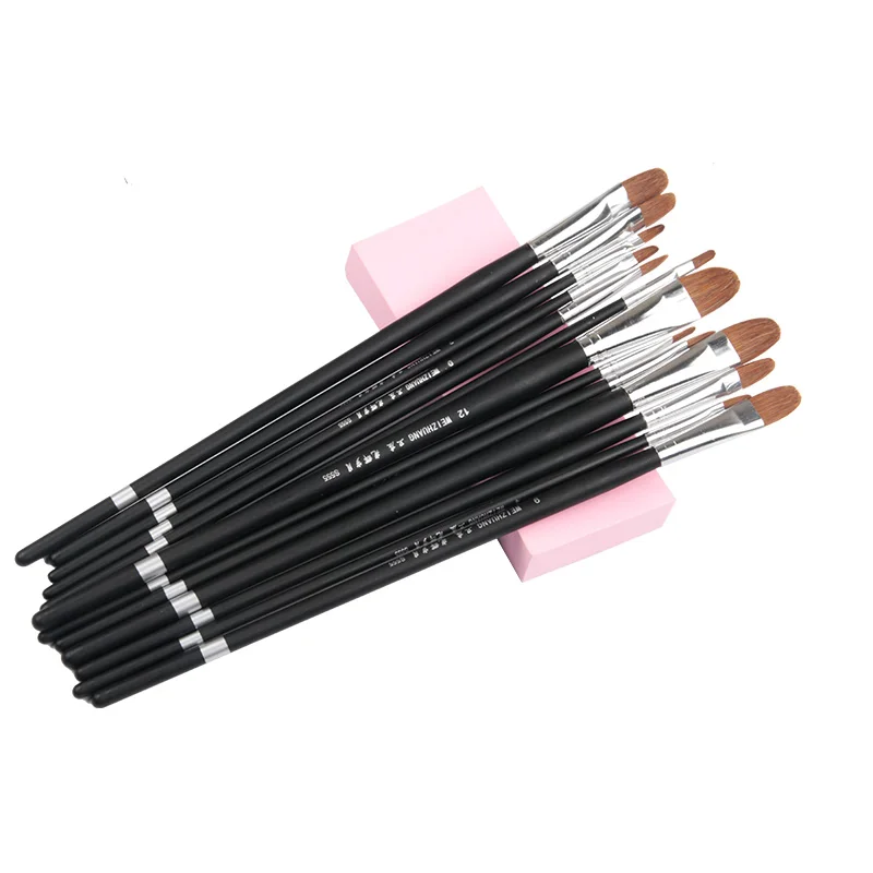 Кисти для рисования нейлоновые кисти акварели и гуаши 13 шт./компл.|Кисти