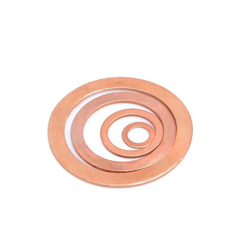 Медные Уплотнительные Шайбы M7 плоские прокладки|Мойки| |