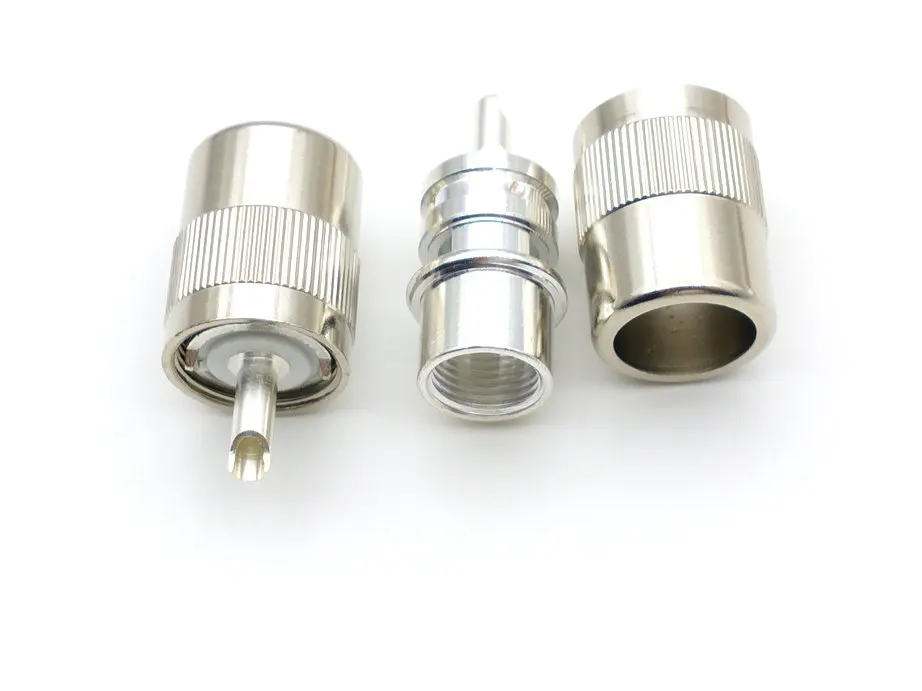 UHF Male PL259 Plug Solder for RG8 RG213 LMR400 Cable Connector adapter New | Обустройство дома