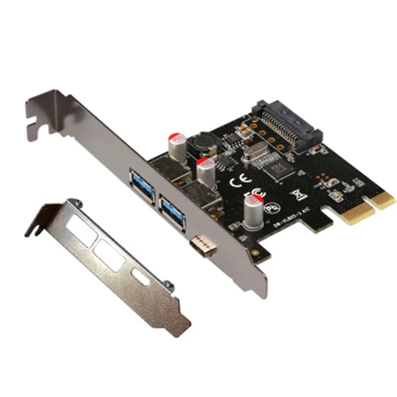 USB 3 1 Type C PCIe Плата расширения PCI e к и 2 A 0 адаптер Express Riser Card для настольных чипов