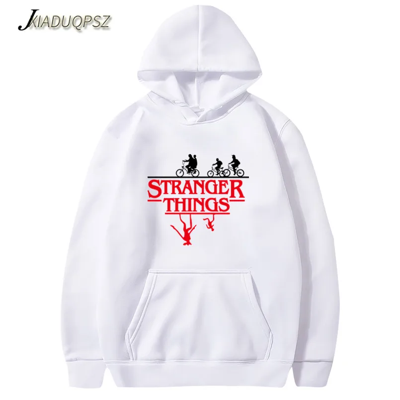 2019 модные лица странные вещи с капюшоном Мужские толстовки и свитшоты