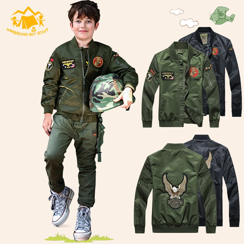 Весенне Осенняя детская куртка красивый детский бейсбольный костюм для