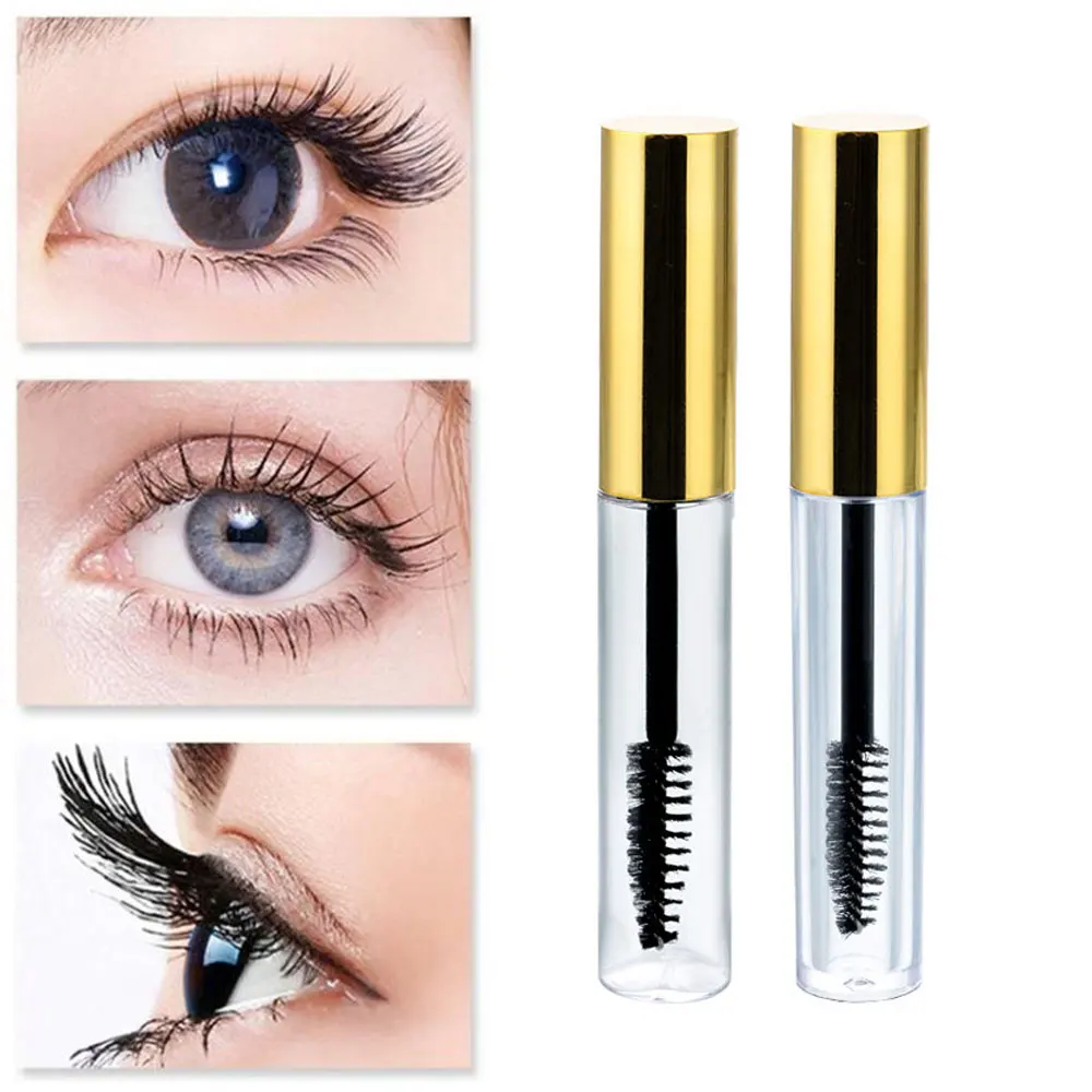 Пустая черная туба с расческой для ресниц тушь Крем-флакон контейнер хранения