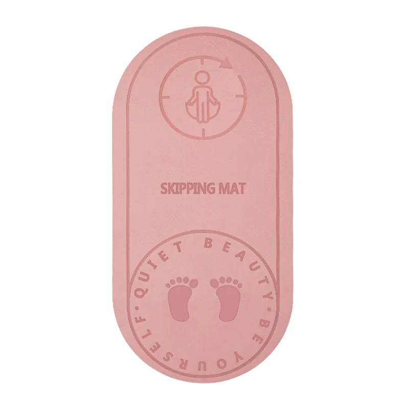 

Sound Insulation Shock Rope Skipping Mat High-Density Home Indoor Fitness Aerobics Dance Running Mute Yoga Mat