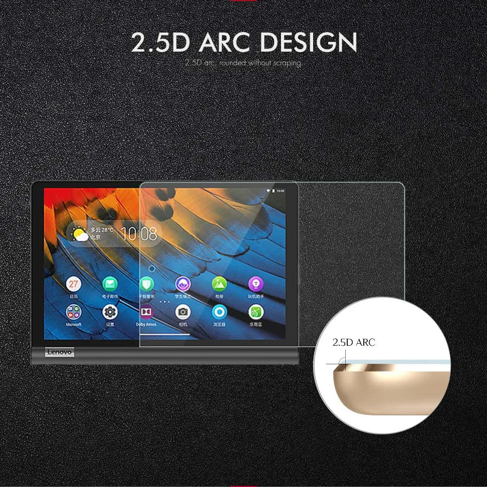 Soaptree закаленное стекло для lenovo Yoga Smart Tab 5 YT-X705 YT-X705F 10,1 дюймов Защитная пленка для экрана планшета Flim