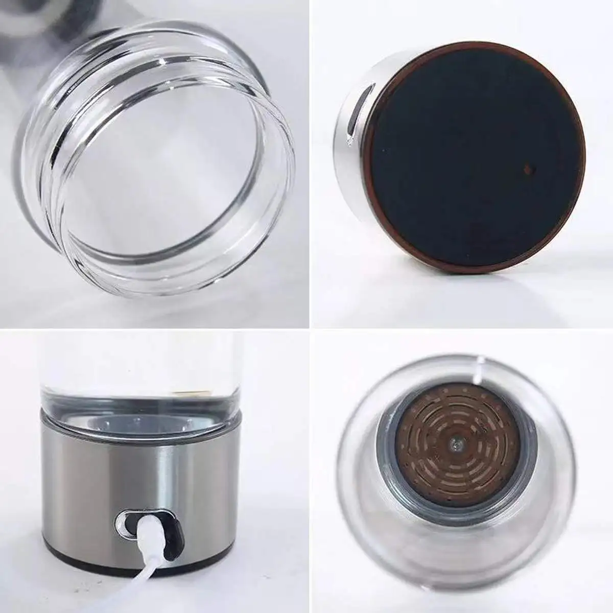 420 мл гидрогенов генератор воды щелочной производитель USB аккумуляторная