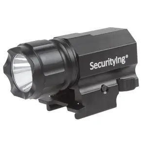 Портативный светодиодный тактический мини-фонарик P05 для оружия, фонарик 600 люмен, алюминиевая наружная Светодиодная лампа-вспышка XP-G R5