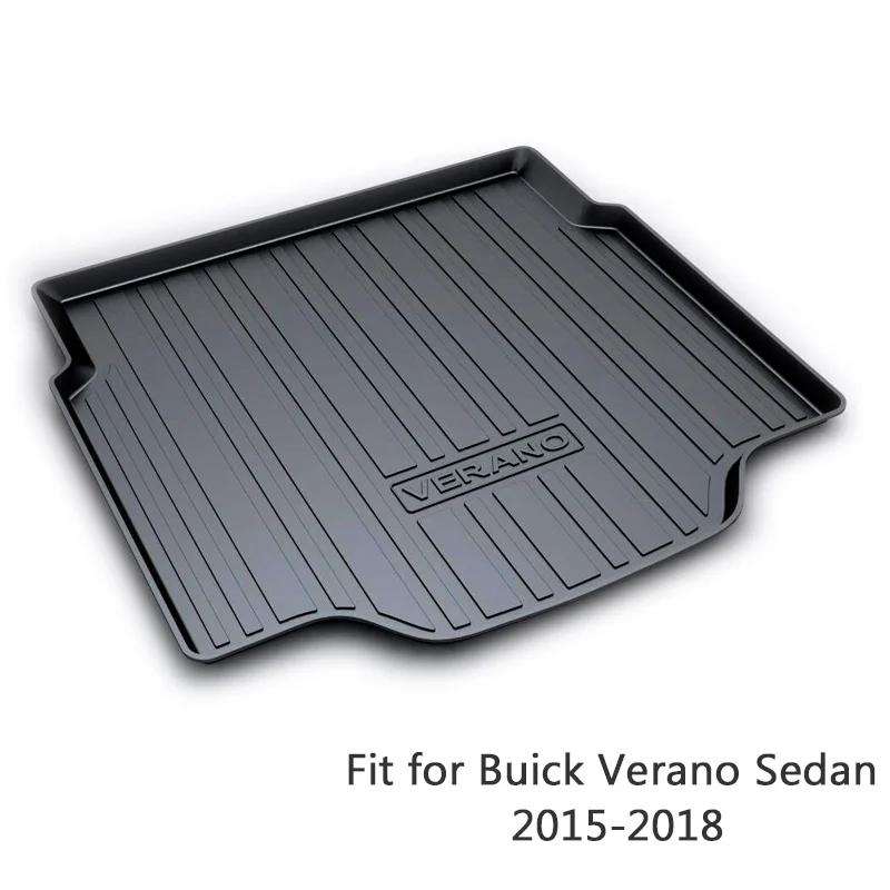 

For Buick Verano Sedan 2015 2016 2017 2018 Boot Liner Tray Waterproof Anti-slip Accessories 1Set Car Cargo Rear Trunk Mat