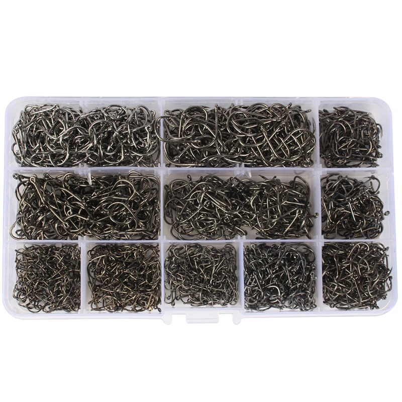 

Lures Fishing Hooks Tool 1600Pcs 245g Barbs Accessories Kit Jigs Tackle Sea Saltwater Baits Set Durable fishing Accessories