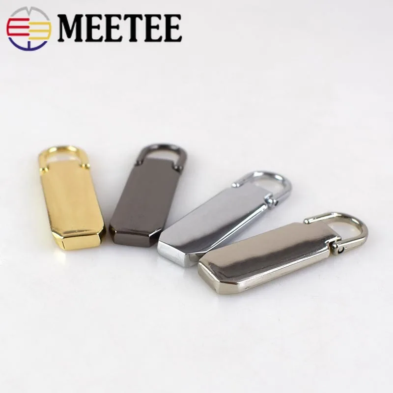 Meetee 5 шт. съемный металлический молниеносный съемник для # слайдеры на молнии