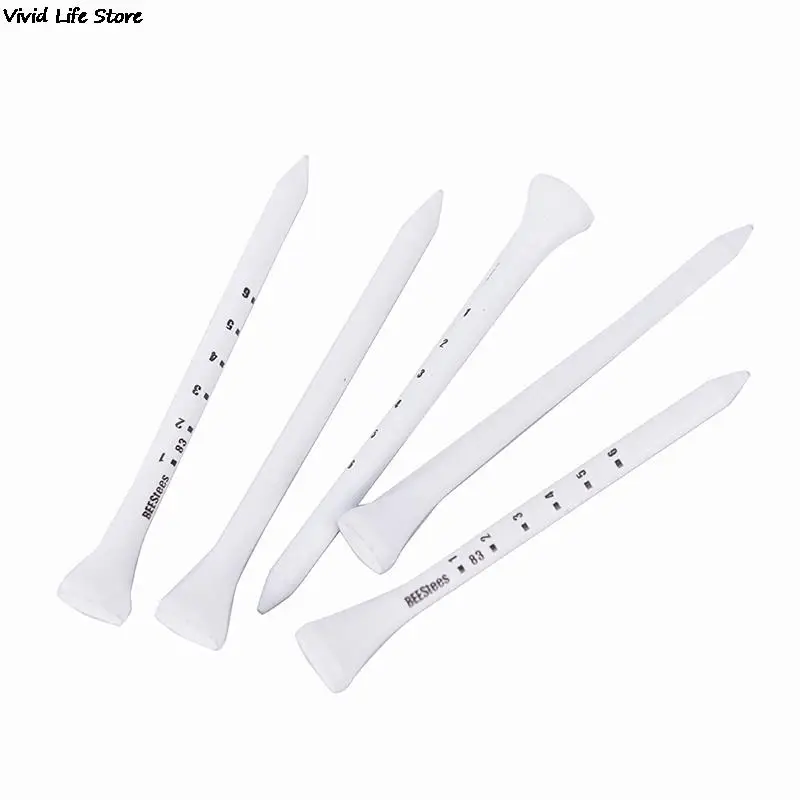 50PCS Professional Golf Tees 83mm White golf wood tee |