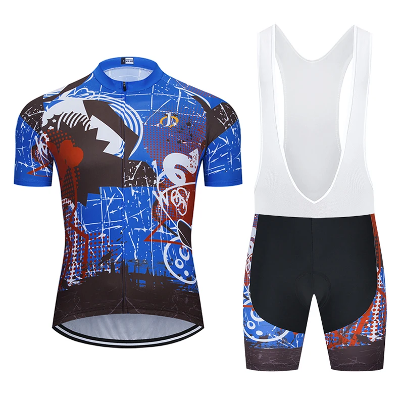 Moxilyn 2020 Mens Black Cycling Clothing MTB uniform Bike Wear Cycling Jersey Short Set Ropa Ciclismo Maillot Culotte