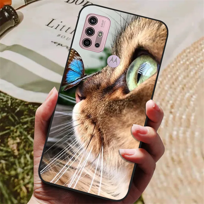 for moto g30 case 2021 wolf cartoon soft silicone back cover for motorola moto g30 6 5 phone cases for moto g 30 fundas coque free global shipping