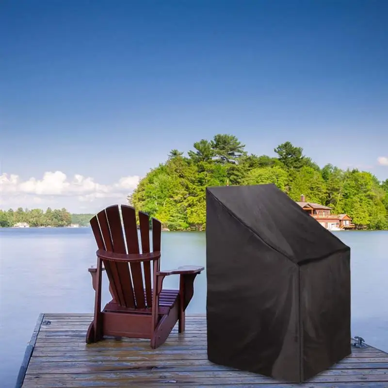 

70x79x102/75cm Chair Cover Waterproof Universal Seat Cover Oxford Cloth Outdoor Patio Chair Protector Furniture Protective Cover