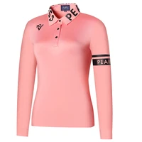 spring autumn women clothing long sleeve golf t shirt 3 colors outdoor leisure shirt s xxl in choice