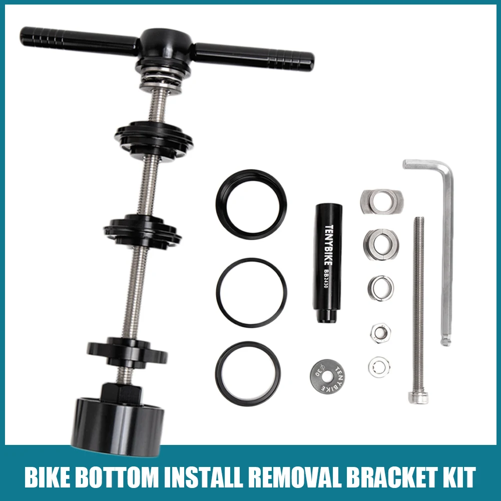 

Professional Bicycle Bottom Bracket Install Removal Kit Bicycle BB Bearing Press Tool for BB86/BB30/BB92/PF30 Multi-function