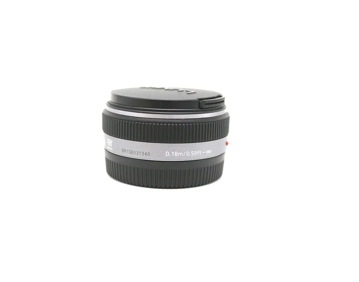 Используется Panasonic Lumix 14 мм f/2,5 объектив Автофокус(AF) Широкоугольный объектив с четырьмя третями Макс сенсор