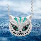 цепочка на шею женская цепочка цепочка мужская sokolov ожерелье чокер бижутерия Модное ожерелье с призраком и черепом, изысканная гримаса, улыбка, Хей-хи, кулон вечерние НКИ, Хэллоуина, рождественский подарок