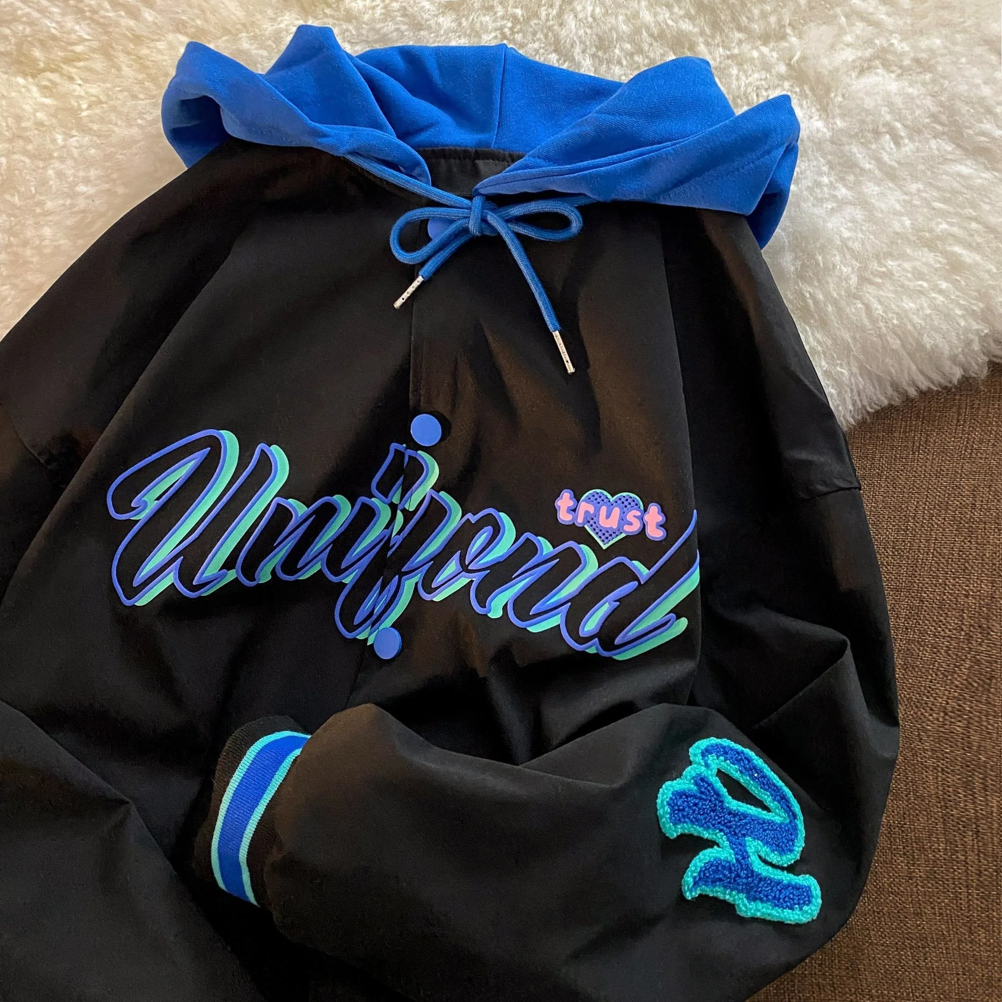 

Womens Bomber Jackets Baseball Fashion Women Anorak Hip Hop Streetwear Jackets Female Casual Baseball Uniform Coats Clothing