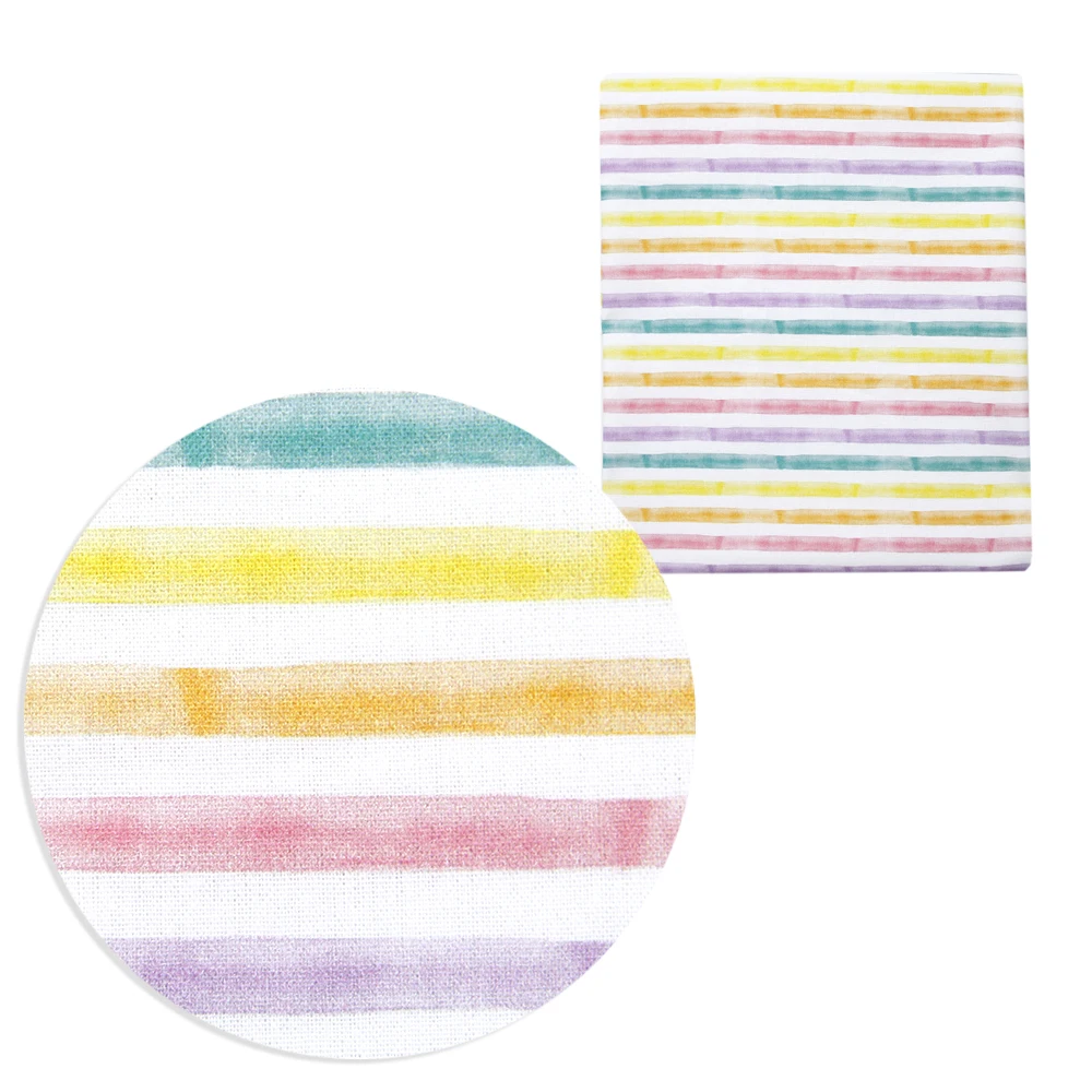 Трикотажное полотно David 50*145 см сетка в полоску точек 4 способа стрейч с начесом