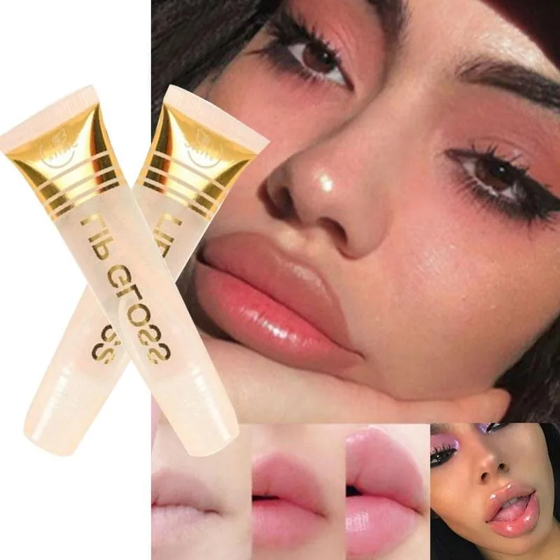 Желе цвет кристалл Увлажняющий блеск для губ стойкий сексуальный оттенок насос
