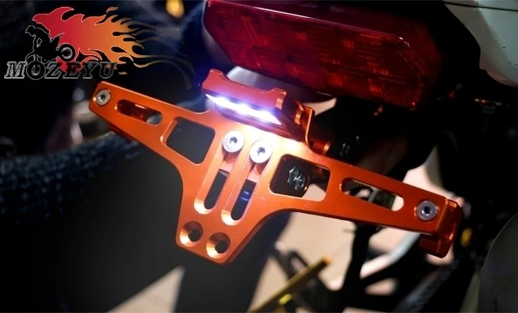 Кронштейн для номерного знака мотоцикла YAMAHA FZ1 FAZER FZ6 FZ6R Holde регулируемый угол FZ8 XJ6