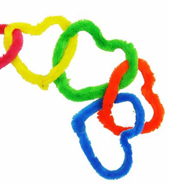 

300pcs Montessori Materials Chenille Children Educational Toy Crafts For Kids Colorful Pipe Cleaner Toys Craft Design Create Toy
