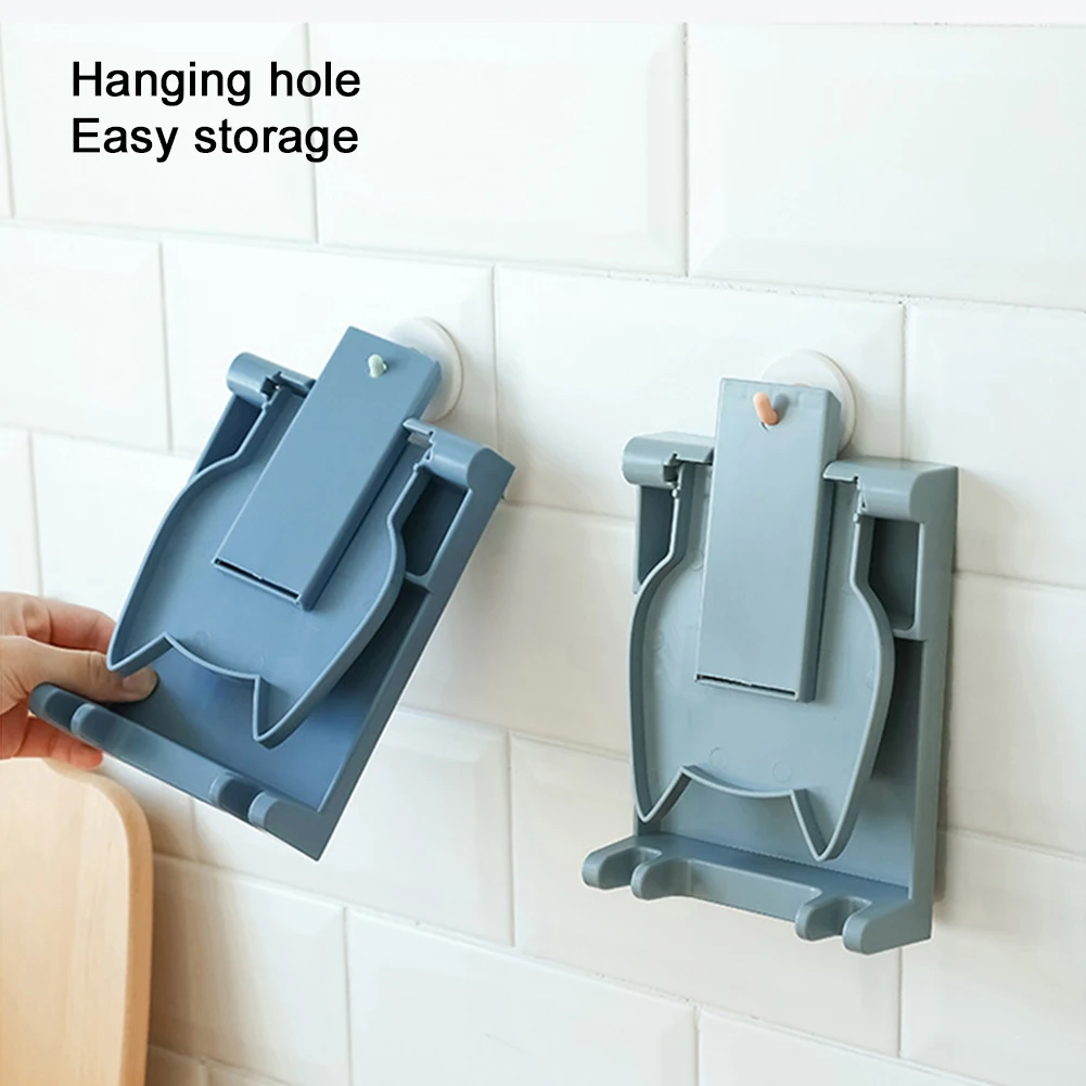

1Pcs Pot Lid Holder ABS Kitchen Utensil Rest Foldable Washable Kitchen Storage Rack Practical Kitchen Organizer Supplies