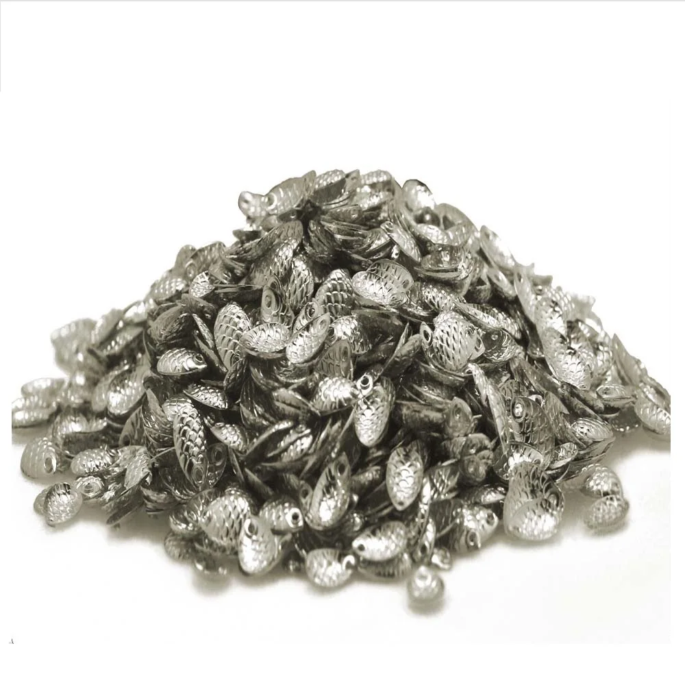 50 шт./лот нахлыстом приманка для рыбалки аксессуары шум металлическая Капля воды