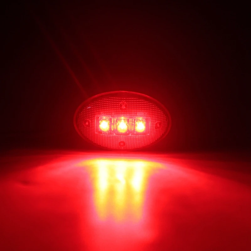 

4PCS Car Dually Bed Fender Side Marker LED Lights for Ford F350 F450 F550 Car Lamp Accessories