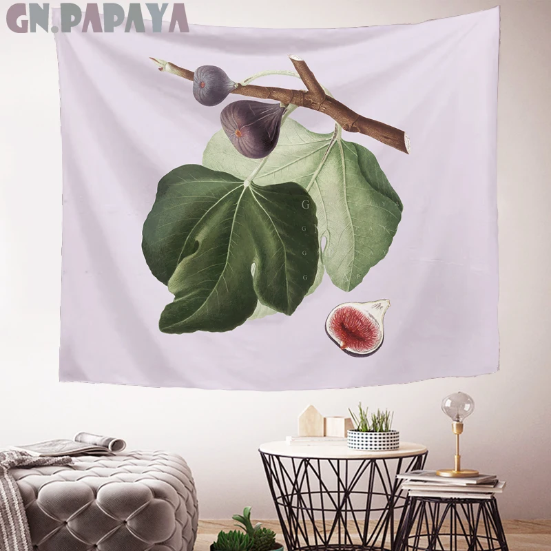 Свежий стиль friuts стене висит картина рис гобелены светильник для детской комнаты